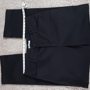 Lee Relaxed Fit At The Waist Tall Black Cotton Pants 16T (33)